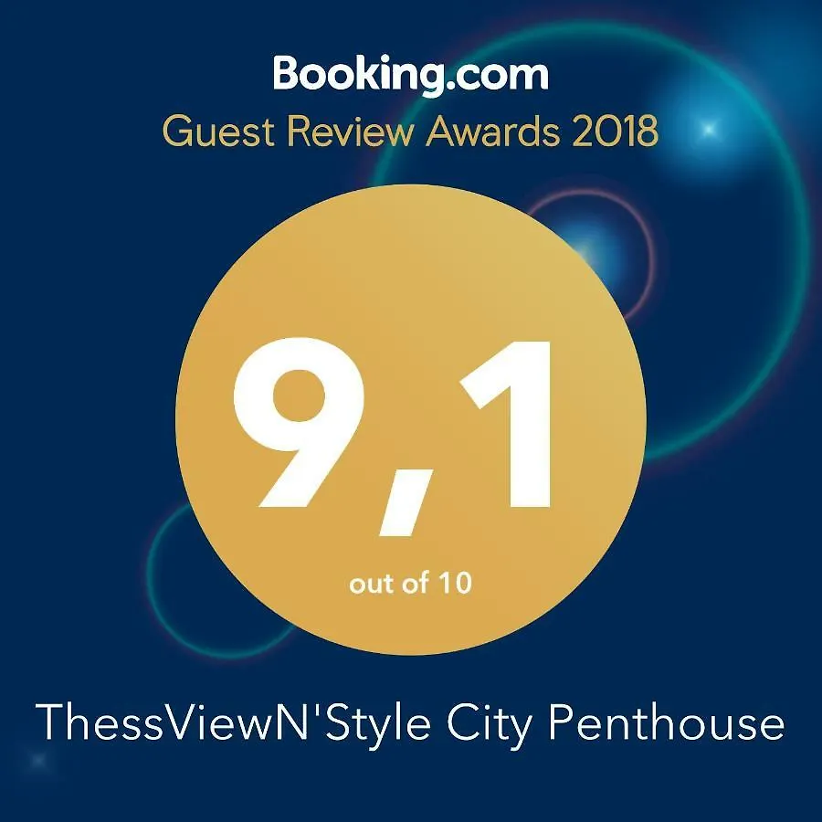 Antigonidon Skyline View Penthouse Apartment Thessaloniki